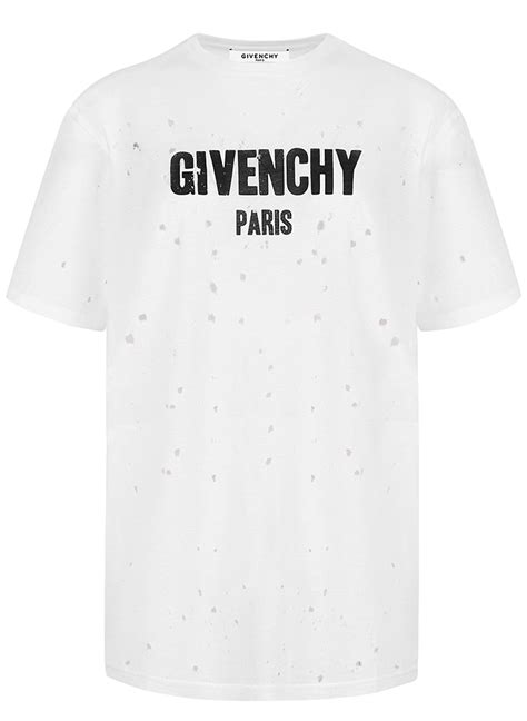 givenchy paris shirt replica|givenchy top with holes.